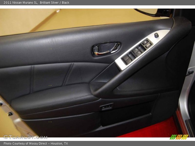 Brilliant Silver / Black 2011 Nissan Murano SL