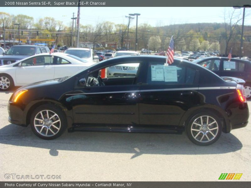 Super Black / SE-R Charcoal 2008 Nissan Sentra SE-R