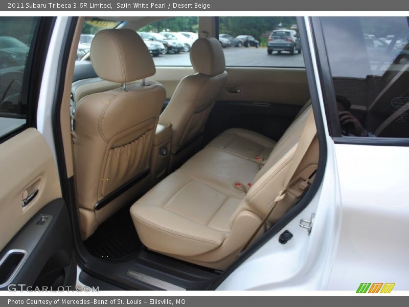 Rear Seat of 2011 Tribeca 3.6R Limited