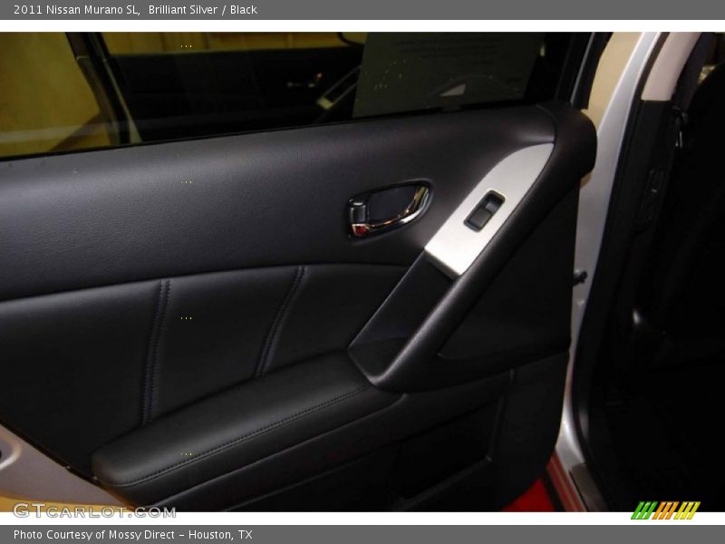 Brilliant Silver / Black 2011 Nissan Murano SL