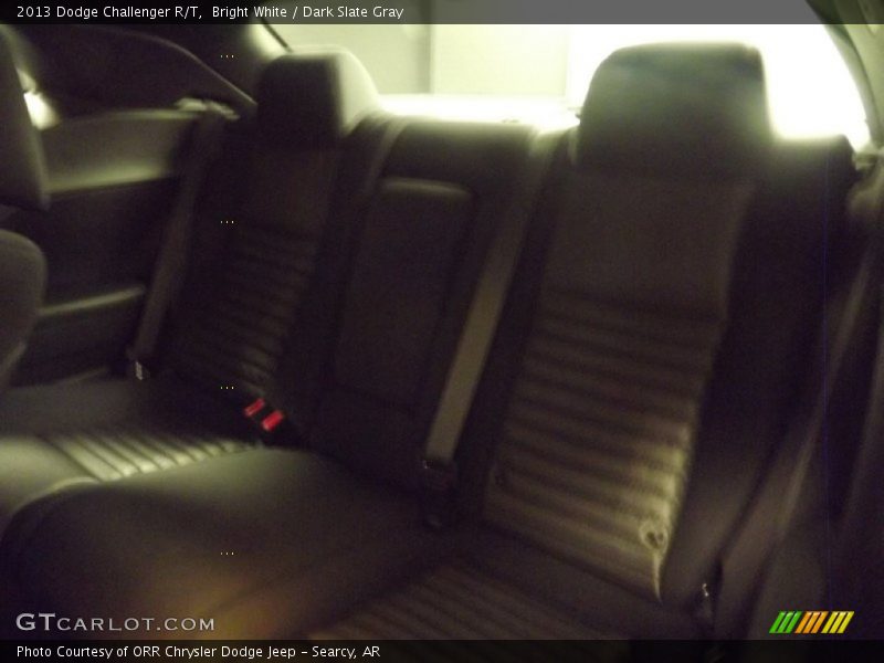 Bright White / Dark Slate Gray 2013 Dodge Challenger R/T