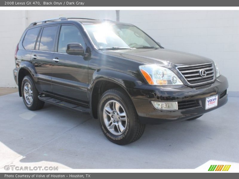 Black Onyx / Dark Gray 2008 Lexus GX 470