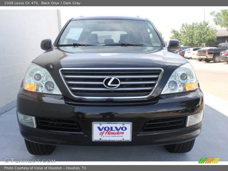 Black Onyx / Dark Gray 2008 Lexus GX 470