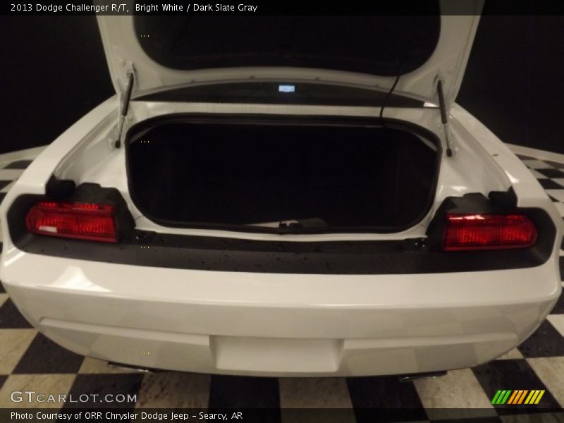 Bright White / Dark Slate Gray 2013 Dodge Challenger R/T