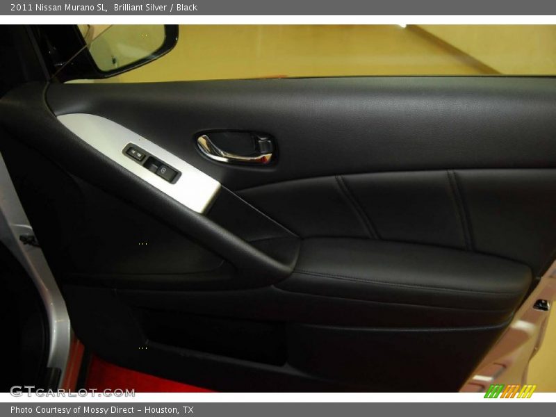 Brilliant Silver / Black 2011 Nissan Murano SL