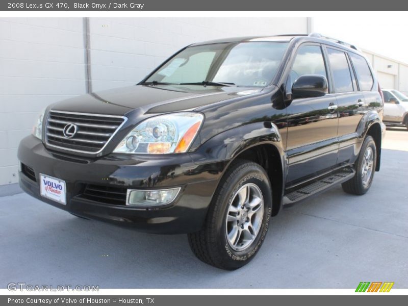 Black Onyx / Dark Gray 2008 Lexus GX 470