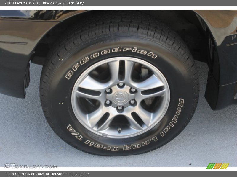 Black Onyx / Dark Gray 2008 Lexus GX 470