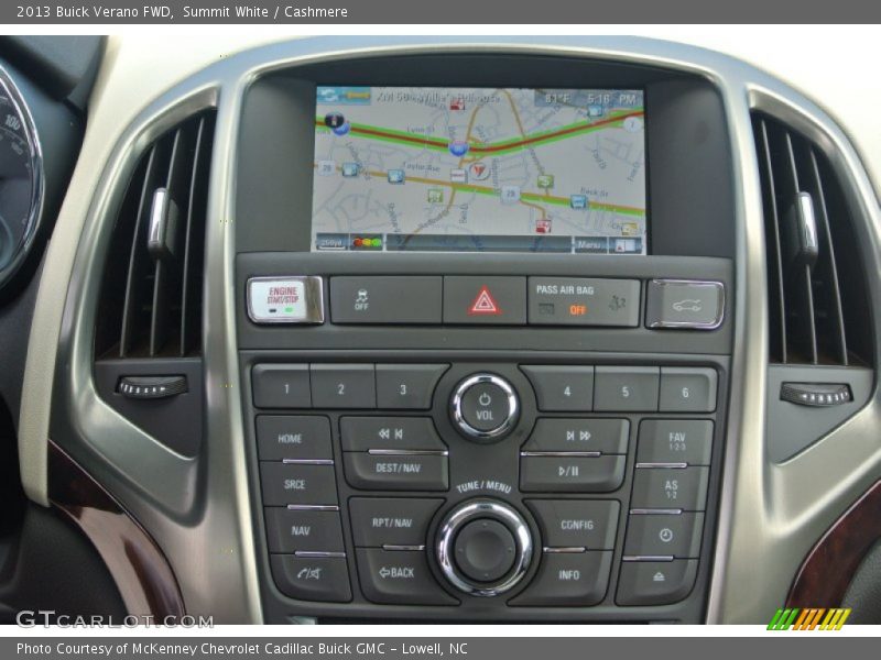 Summit White / Cashmere 2013 Buick Verano FWD