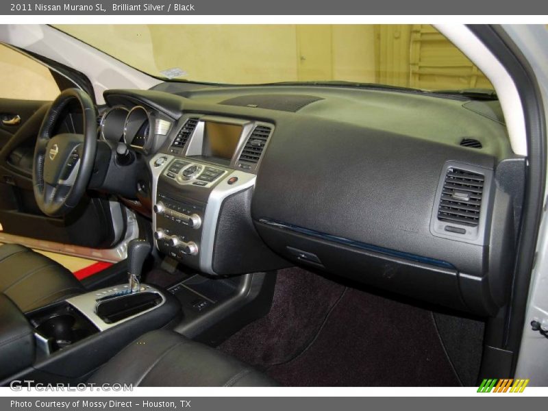 Brilliant Silver / Black 2011 Nissan Murano SL