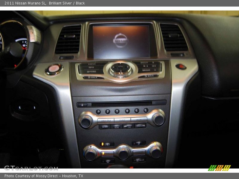 Brilliant Silver / Black 2011 Nissan Murano SL