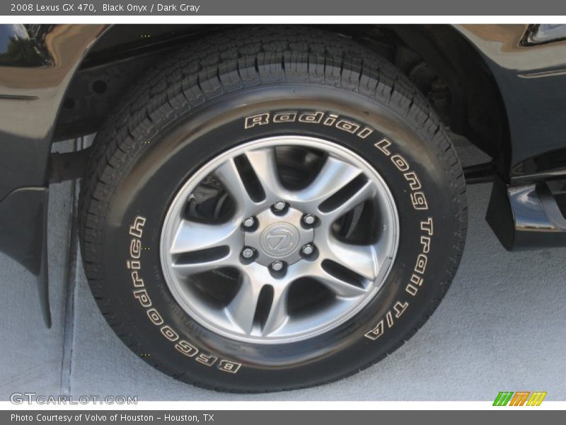 Black Onyx / Dark Gray 2008 Lexus GX 470