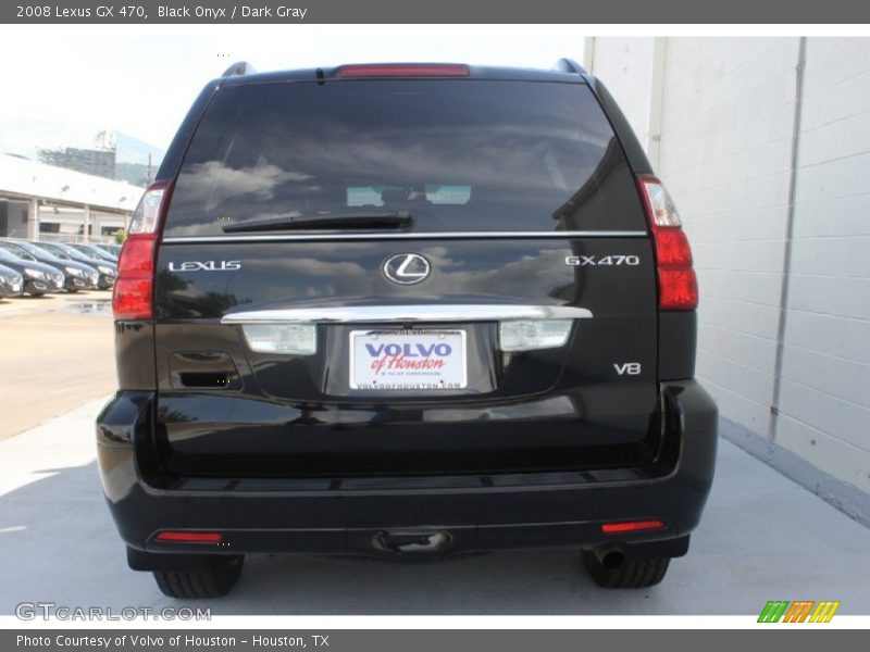 Black Onyx / Dark Gray 2008 Lexus GX 470