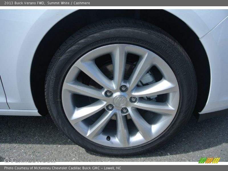 Summit White / Cashmere 2013 Buick Verano FWD