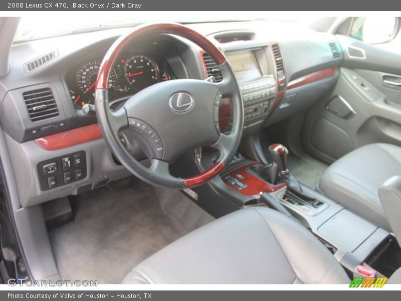 Black Onyx / Dark Gray 2008 Lexus GX 470