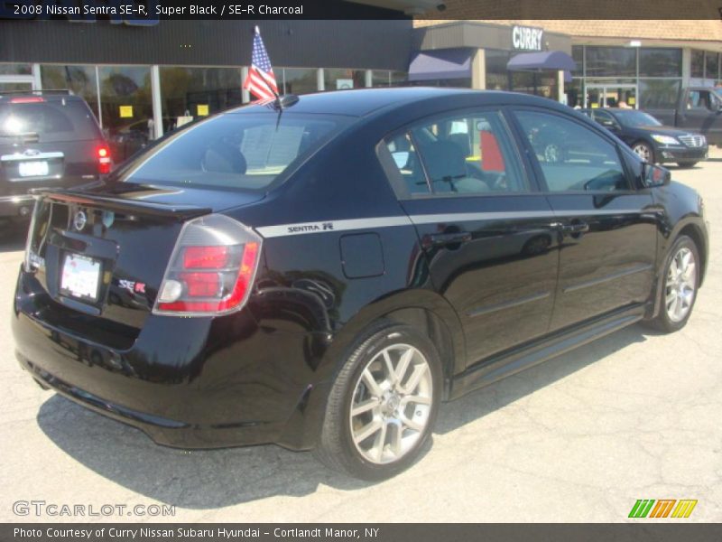 Super Black / SE-R Charcoal 2008 Nissan Sentra SE-R