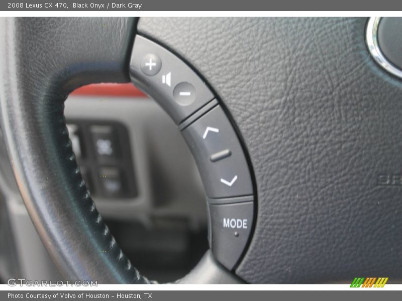 Black Onyx / Dark Gray 2008 Lexus GX 470