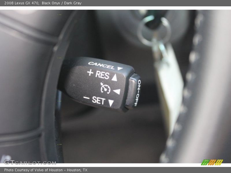 Black Onyx / Dark Gray 2008 Lexus GX 470