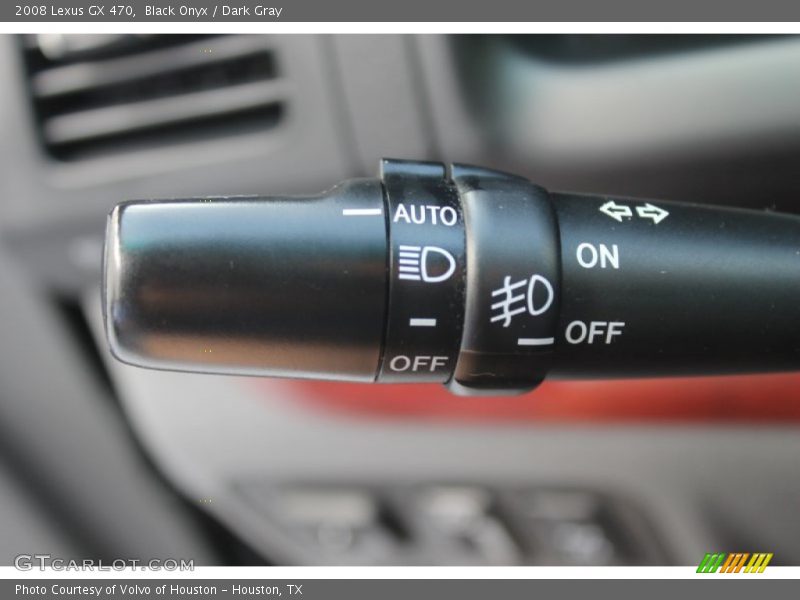 Black Onyx / Dark Gray 2008 Lexus GX 470