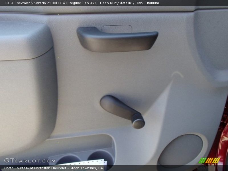 Deep Ruby Metallic / Dark Titanium 2014 Chevrolet Silverado 2500HD WT Regular Cab 4x4