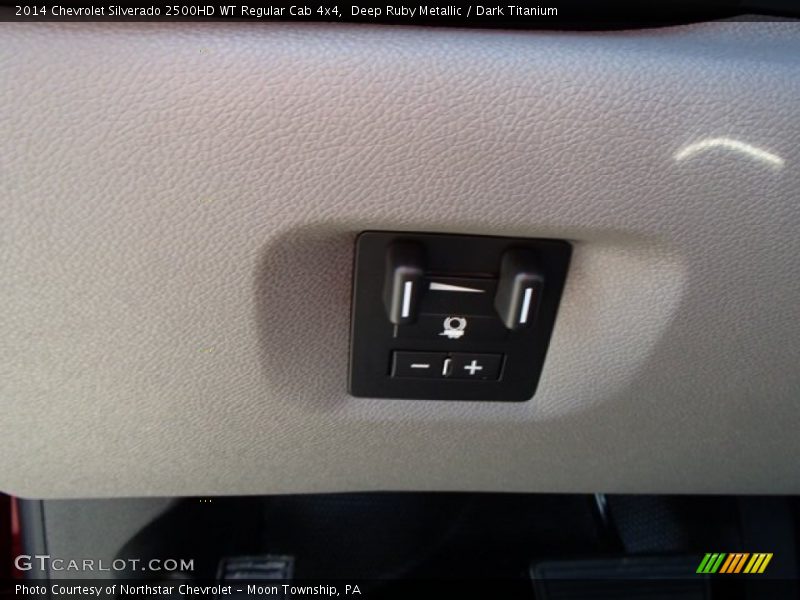 Deep Ruby Metallic / Dark Titanium 2014 Chevrolet Silverado 2500HD WT Regular Cab 4x4