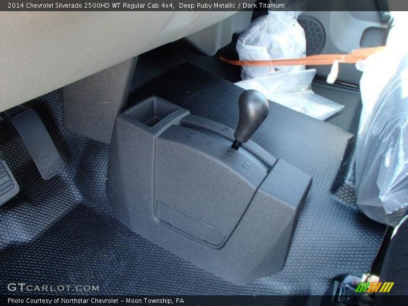 Deep Ruby Metallic / Dark Titanium 2014 Chevrolet Silverado 2500HD WT Regular Cab 4x4