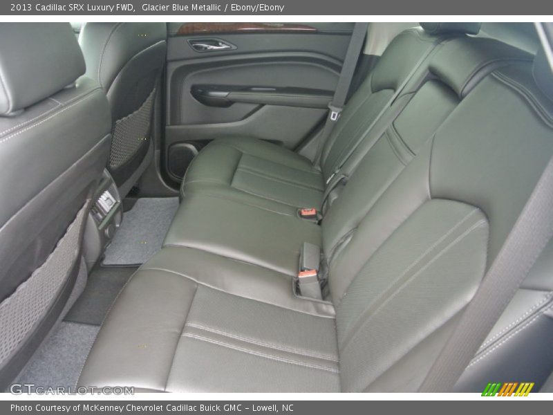 Glacier Blue Metallic / Ebony/Ebony 2013 Cadillac SRX Luxury FWD