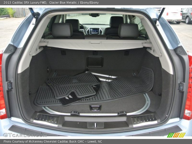 Glacier Blue Metallic / Ebony/Ebony 2013 Cadillac SRX Luxury FWD