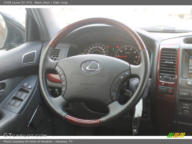 Black Onyx / Dark Gray 2008 Lexus GX 470