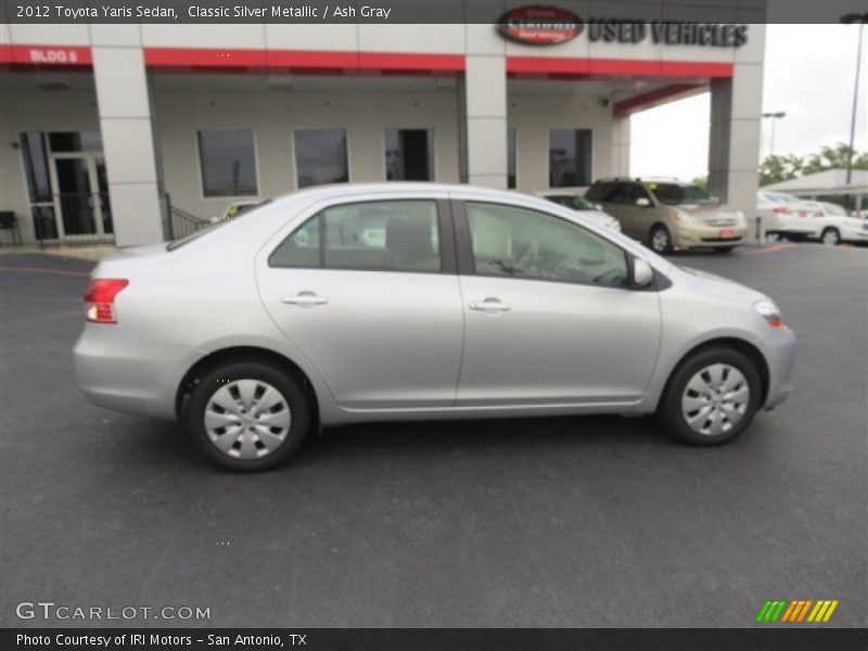 Classic Silver Metallic / Ash Gray 2012 Toyota Yaris Sedan