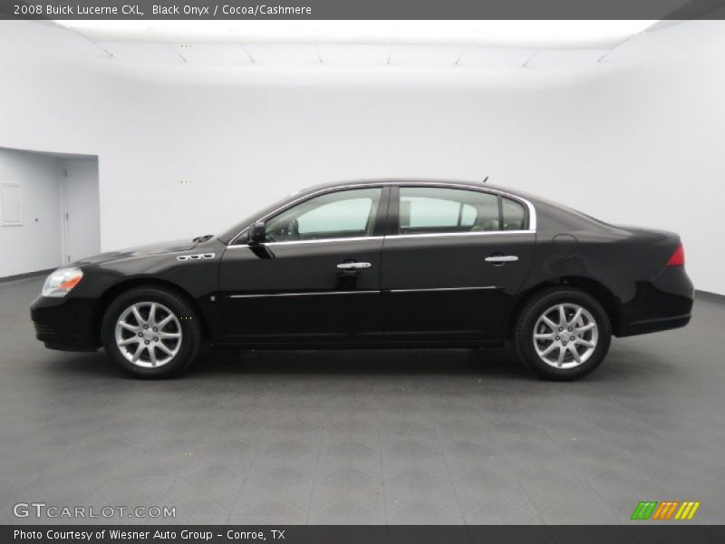 Black Onyx / Cocoa/Cashmere 2008 Buick Lucerne CXL