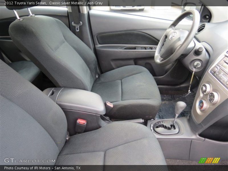 Classic Silver Metallic / Ash Gray 2012 Toyota Yaris Sedan