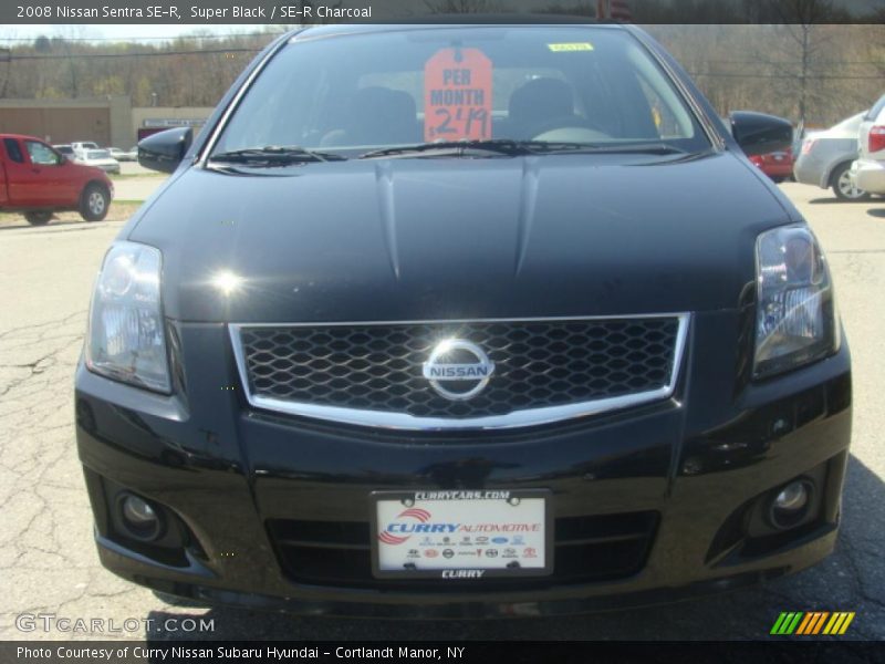 Super Black / SE-R Charcoal 2008 Nissan Sentra SE-R