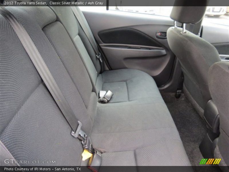 Classic Silver Metallic / Ash Gray 2012 Toyota Yaris Sedan
