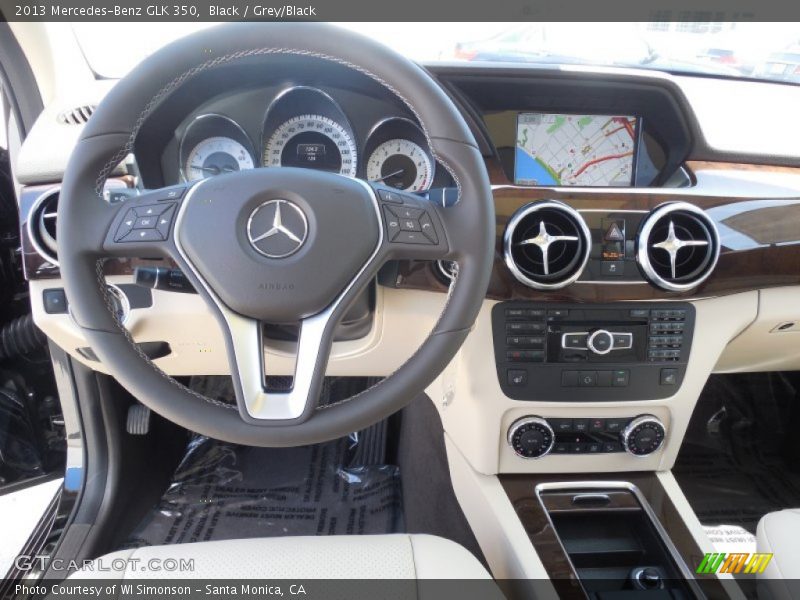 Black / Grey/Black 2013 Mercedes-Benz GLK 350
