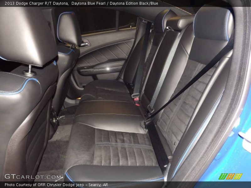 Rear Seat of 2013 Charger R/T Daytona