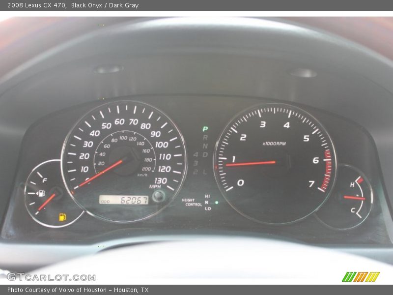 Black Onyx / Dark Gray 2008 Lexus GX 470