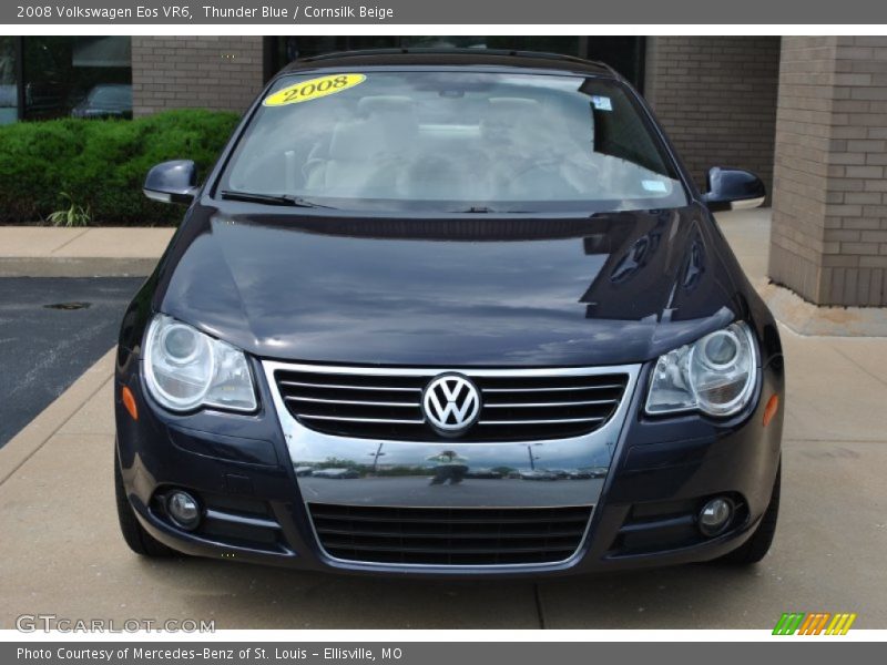 Thunder Blue / Cornsilk Beige 2008 Volkswagen Eos VR6