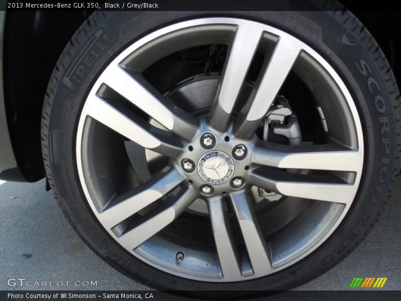 Black / Grey/Black 2013 Mercedes-Benz GLK 350