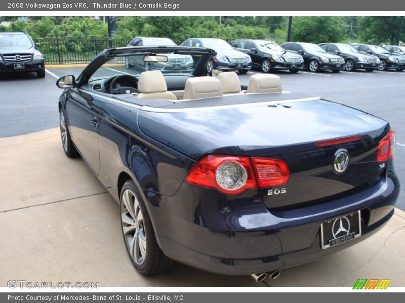 Thunder Blue / Cornsilk Beige 2008 Volkswagen Eos VR6