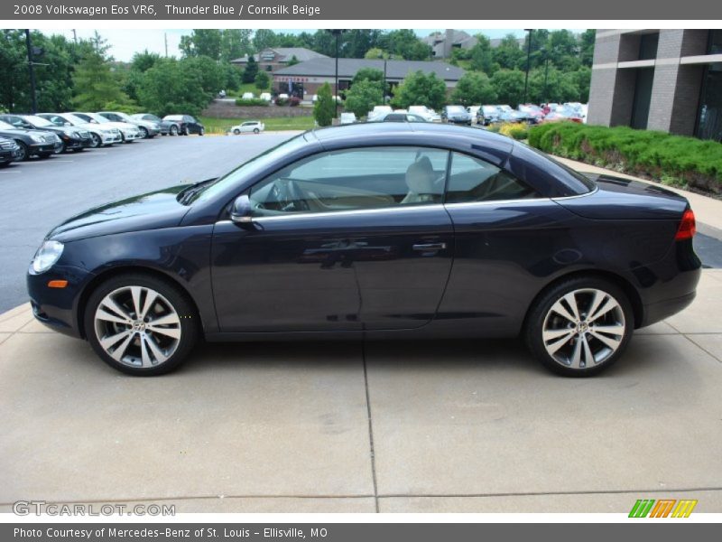Thunder Blue / Cornsilk Beige 2008 Volkswagen Eos VR6