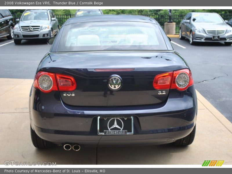 Thunder Blue / Cornsilk Beige 2008 Volkswagen Eos VR6