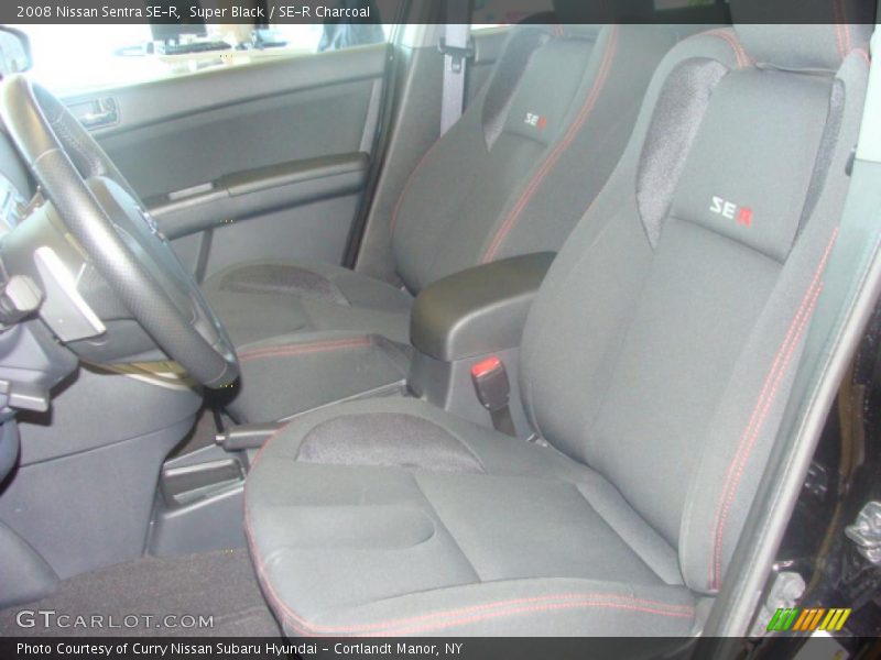 Super Black / SE-R Charcoal 2008 Nissan Sentra SE-R