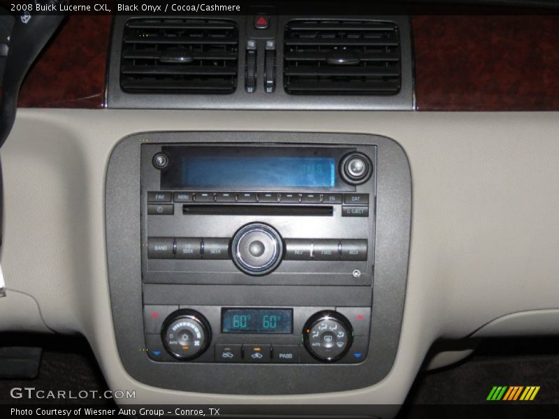 Black Onyx / Cocoa/Cashmere 2008 Buick Lucerne CXL