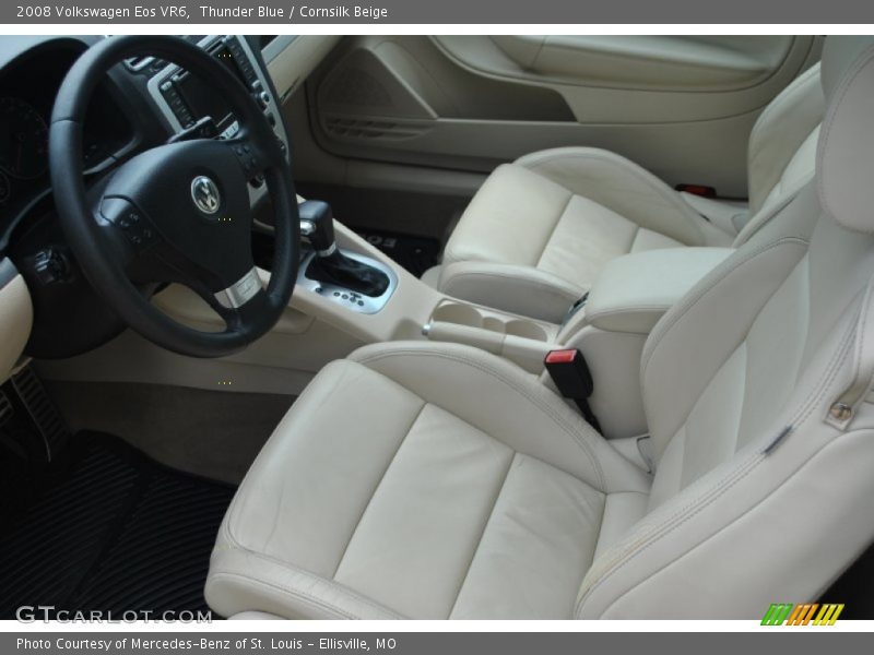 Thunder Blue / Cornsilk Beige 2008 Volkswagen Eos VR6
