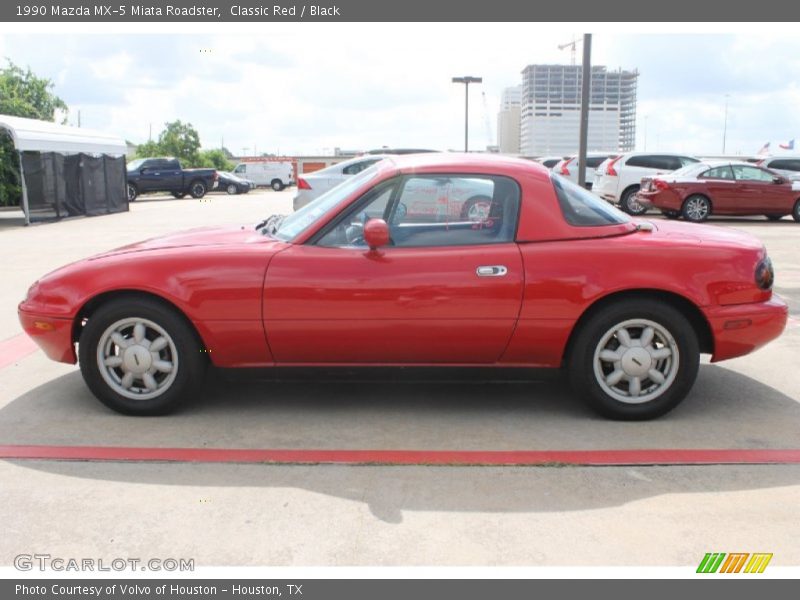  1990 MX-5 Miata Roadster Classic Red