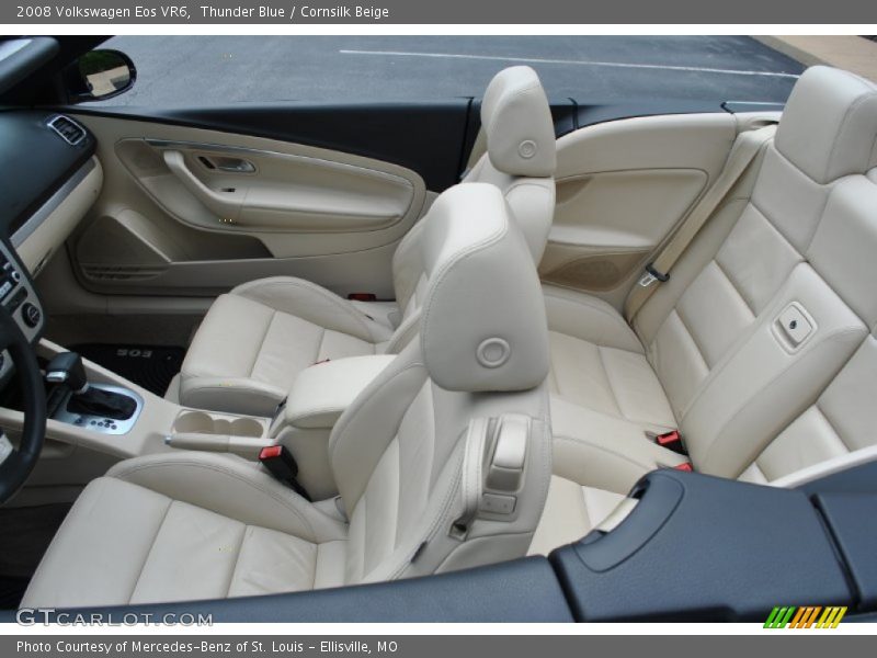 Thunder Blue / Cornsilk Beige 2008 Volkswagen Eos VR6