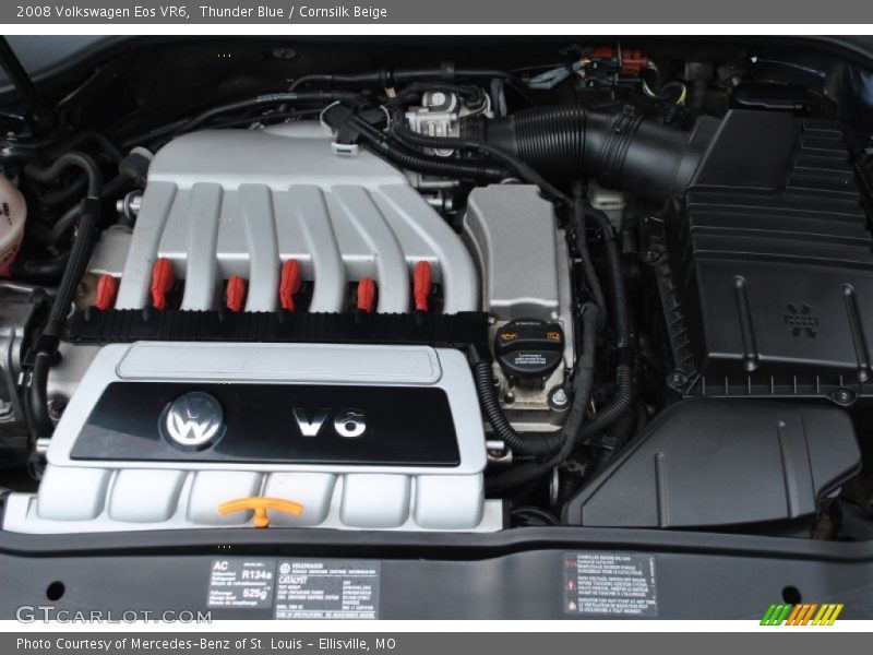 Thunder Blue / Cornsilk Beige 2008 Volkswagen Eos VR6