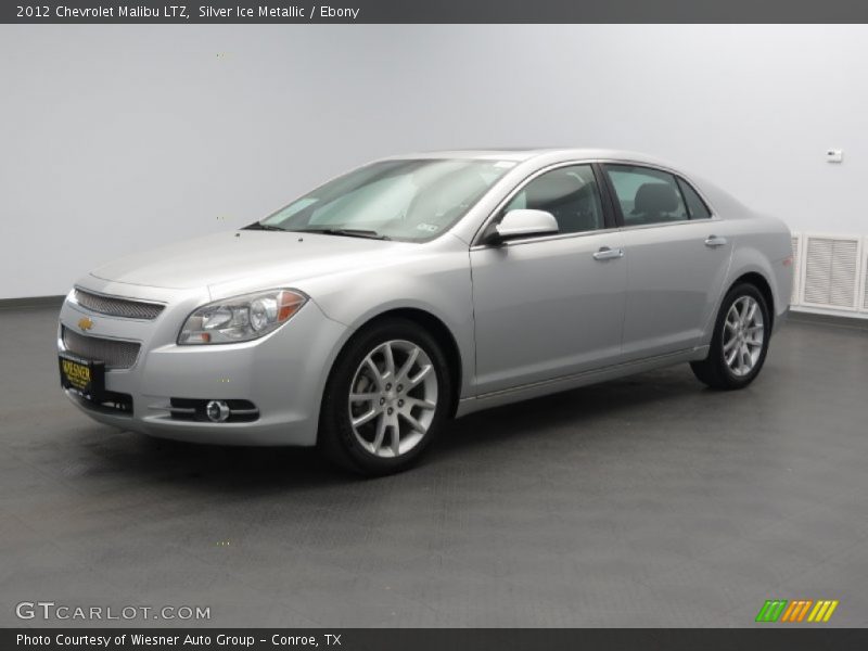 Silver Ice Metallic / Ebony 2012 Chevrolet Malibu LTZ