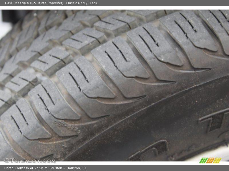 Classic Red / Black 1990 Mazda MX-5 Miata Roadster