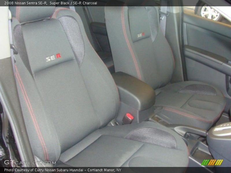 Super Black / SE-R Charcoal 2008 Nissan Sentra SE-R